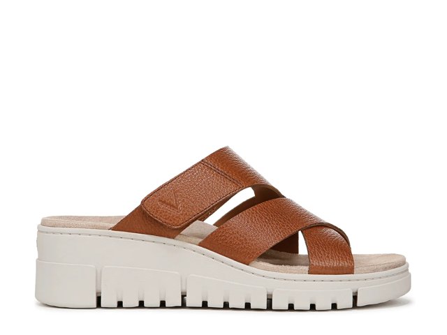 (取寄) バイオニック レディース アップタウン サンセット VIONIC women Uptown Sunset Brown Leather Vionic Uptown Sunset Sandal - Free Shipping | DSW