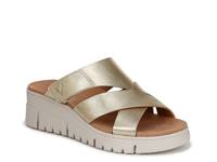 Uptown Sunset Sandal Gold Metallic Leather view