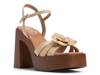 Beach Bloom Platform Sandal Light Beige view