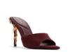 Seashella Sandal Wine Red Suede view