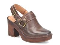 Hudson Platform Clog Dark Brown view