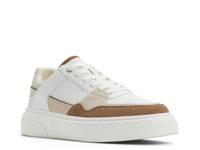 Callisto Sneaker White/Tan Suede view