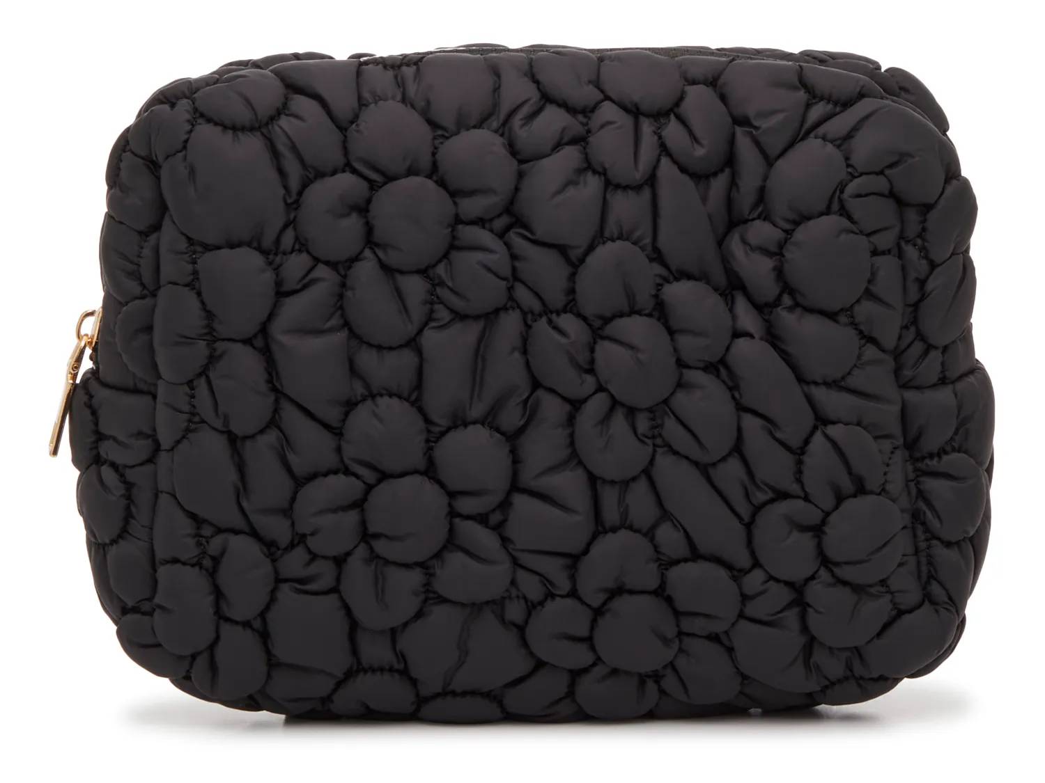 Floral Nylon Zip Pouch