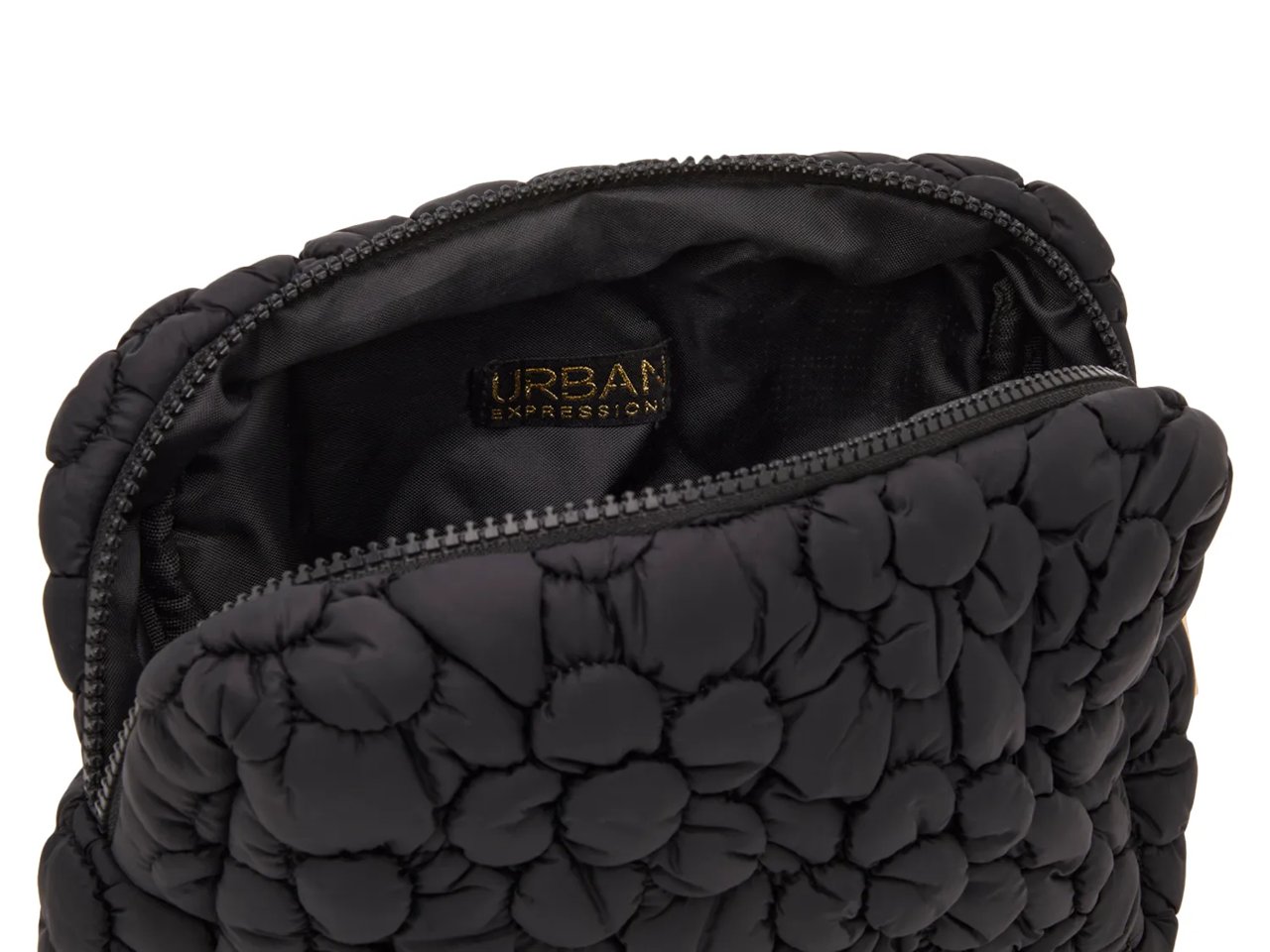 Floral Nylon Zip Pouch