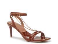 Robbins Sandal Brown Patent view