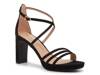 Tristan Platform Sandal Black view