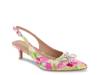 Donna 3 Pump Pink/Green Floral Print view