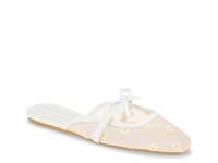 Hildana Mule White Floral Mesh view