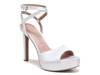 Ai Platform Sandal White Satin view