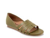 Cozumel Sandal Olive Green view