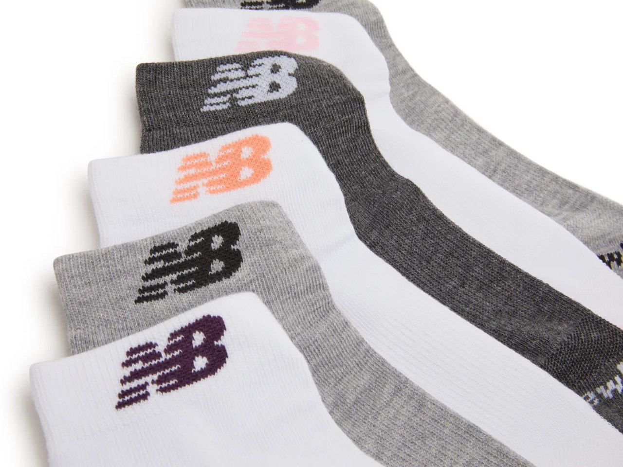 Cushioned Ankle Socks - 6 Pack