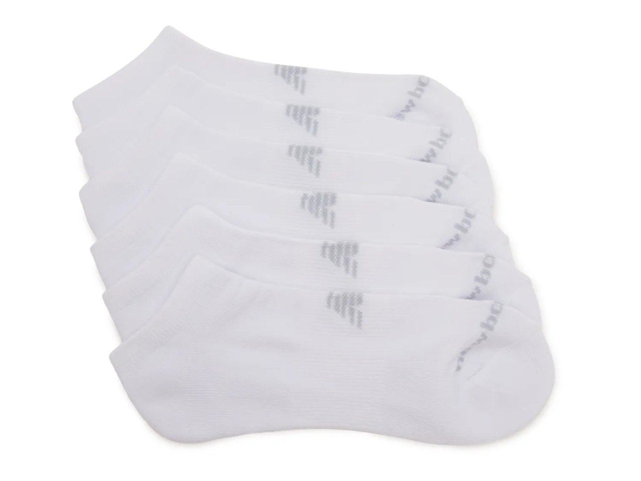 Cushioned No Show Socks - 6 Pack