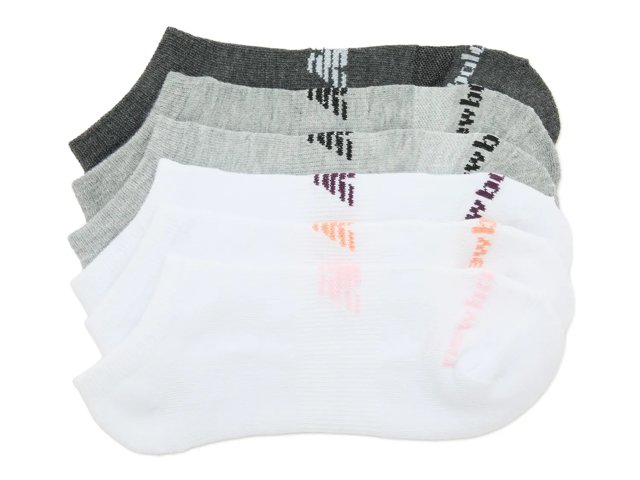 Cushioned No Show Socks - 6 Pack