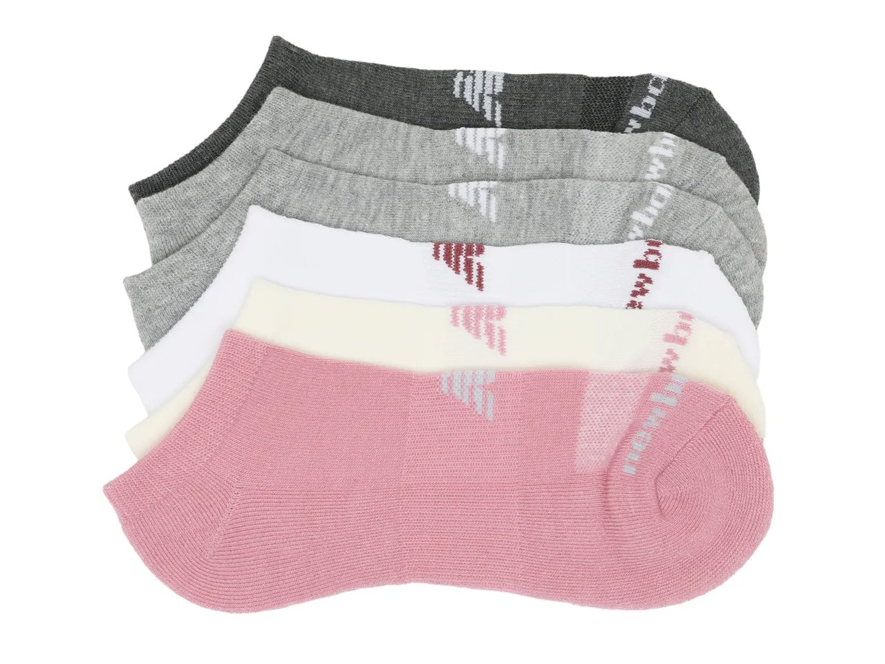 Cushioned No Show Socks - 6 Pack