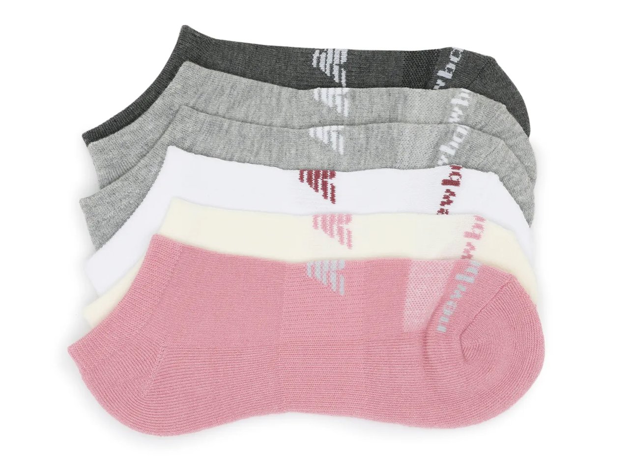Cushioned No Show Socks - 6 Pack