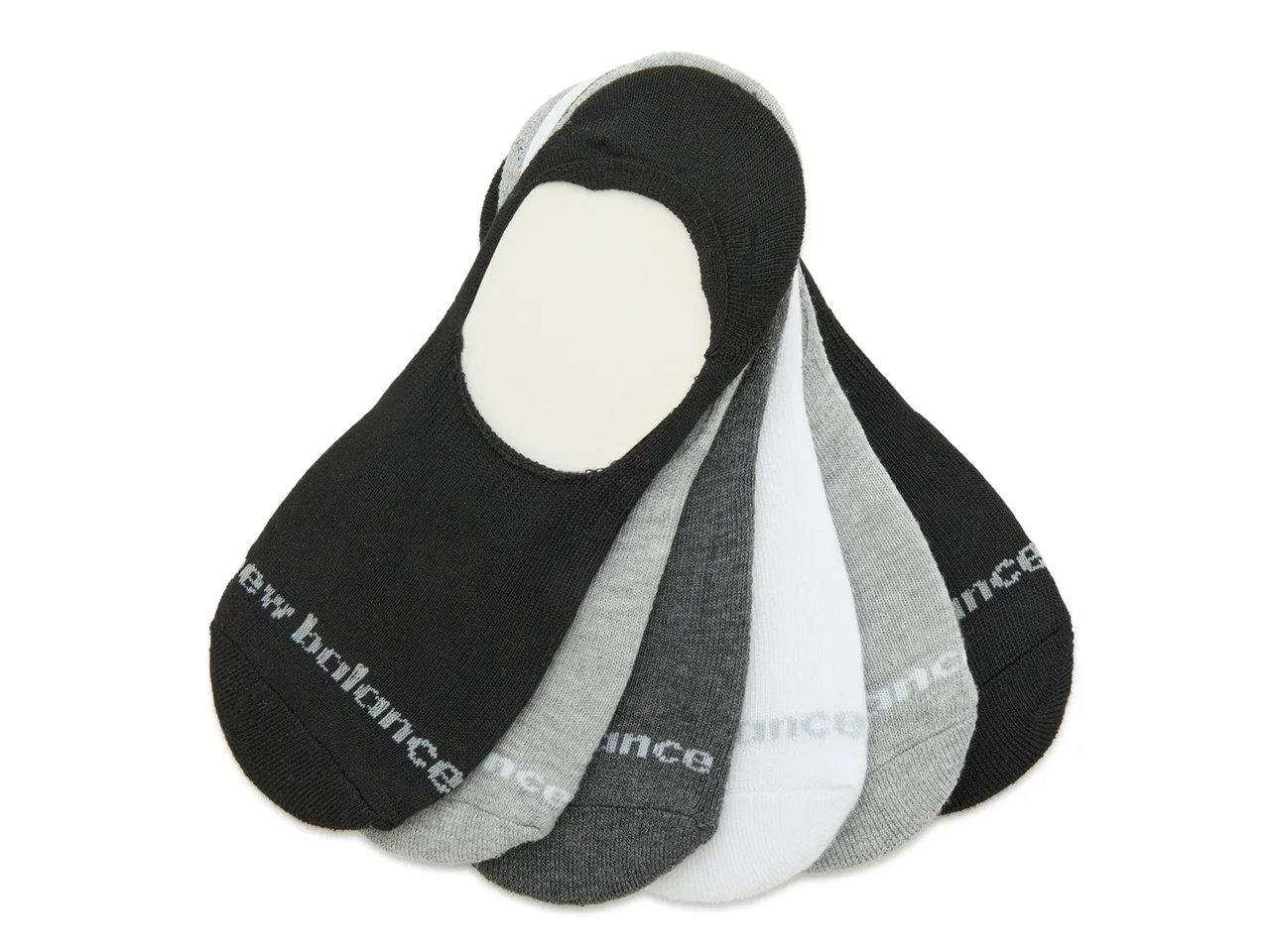 Cushioned No Show Liners - 6 Pack