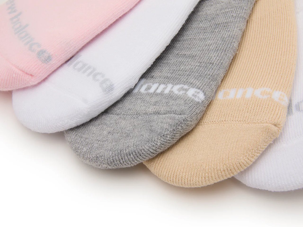 Cushioned No Show Liners - 6 Pack