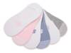 Flat Knit Lightweight No Show Liner - 6 Pack Multicolor view