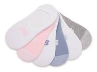 Flat Knit Lightweight No Show Liner - 6 Pack Multicolor view