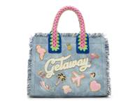 Beachyx Satchel Blue view