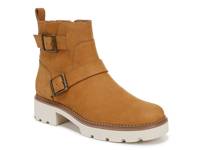 Folsom Water-Resistant Moto Boot Wheat Nubuck view