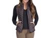 On-The-GO Luxe Women's Vest Brown Cheetah Print view