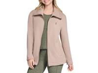 GO Snuggle Tunic Full-Zip Women's Jacket Taupe view