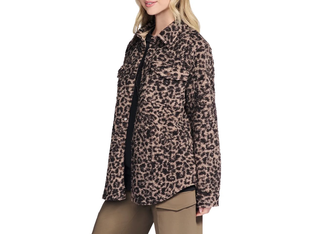 On-the-GO Cheetah Sherpa Women's Jacket