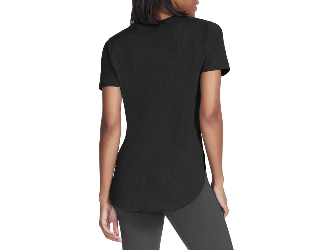 GO WALK Wear GO DRI Luxe Rib Tunic Tee