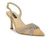 Deby Pump Beige Raffia view