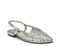 Duria Flat Silver Metallic view