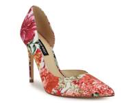 Folowe Pump White/Red/Pink Floral Print view