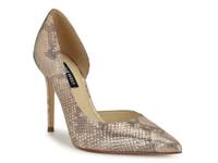 Folowe Pump Gold Metallic  Snake Print view