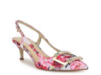 Neeri Pump Pink Floral Print view