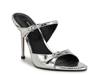 Reida Sandal Silver Metallic Snake Print view