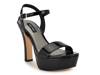 Solas Platform Sandal Black view