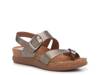 Hampton Wedge Sandal Pewter Metallic view
