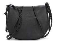 Espen Leather Crossbody Bag Black view