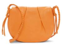 Espen Leather Crossbody Bag Mandarin Orange view