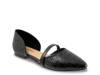Emory Flat Black Croc Print view
