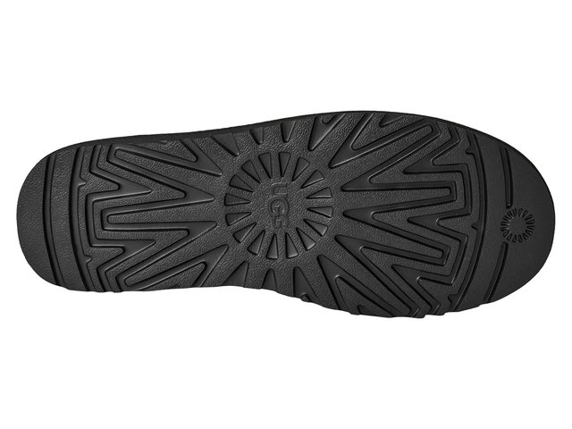 UGG Men\'s Leisure Nomad Slipper in Black Sz: 9 UGG® Leisure Nomad Slide Slipper (Men) | Nordstromrack main image 4
