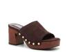 Celiah Platform Sandal Dark Brown view