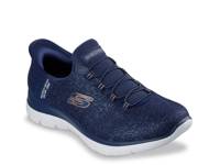 Slip-ins® Summits Lunar Glow Slip-On Sneaker - Women's Navy view