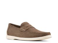 Clive Penny Loafer Taupe view