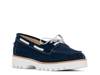 Harlie Platform Loafer Navy view