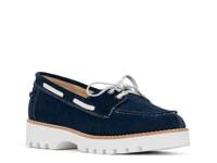 Harlie Platform Loafer Navy view