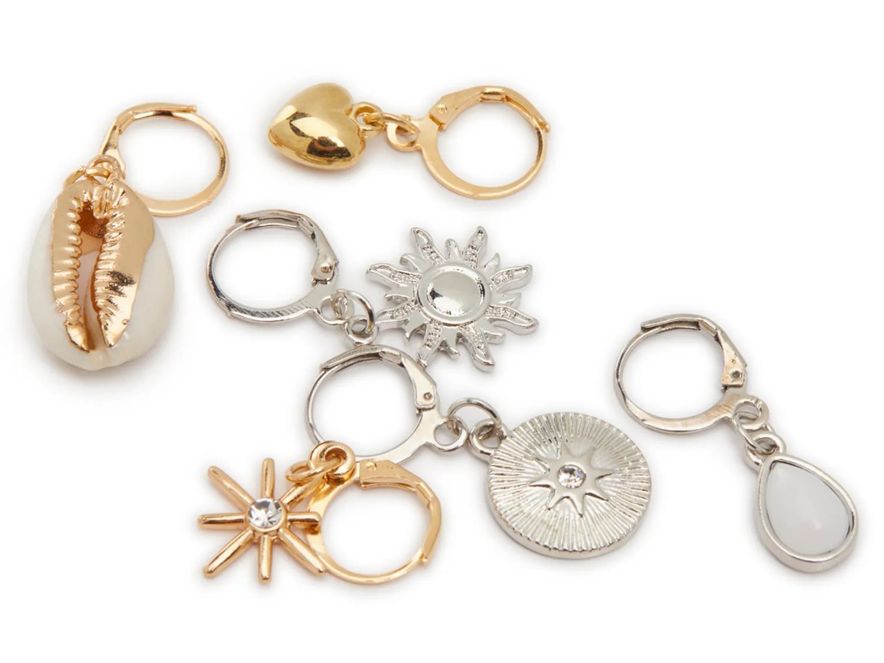 Multi Shoe Charms - 6 Pack