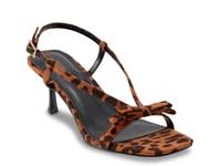 Danzy Sandal Brown Leopard Print view