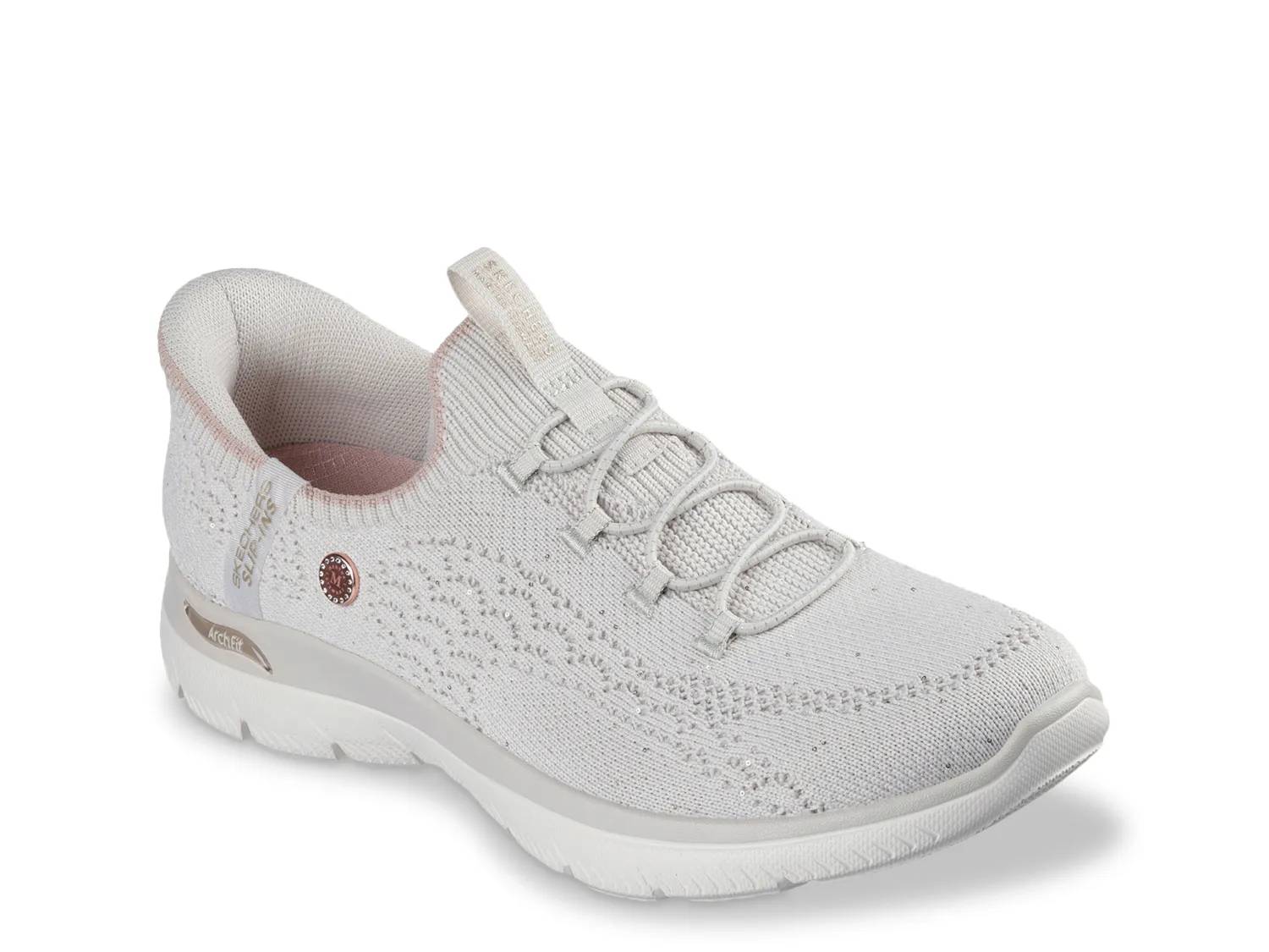 x Martha Stewart Hands Free Slip-ins Arch Fit Summits Sparkling Elegance Sneaker