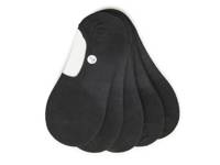 Loafer No Show Liners - 5 Pack Black view